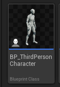 Open BP_ThirdPersonCharacter
